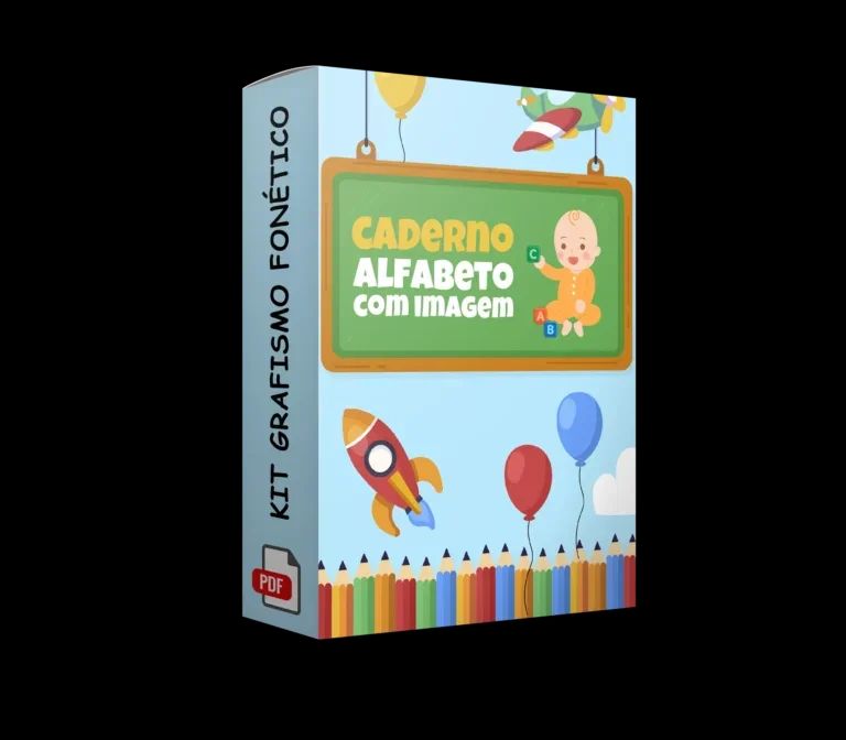Caderno Alfabeto com Imagem