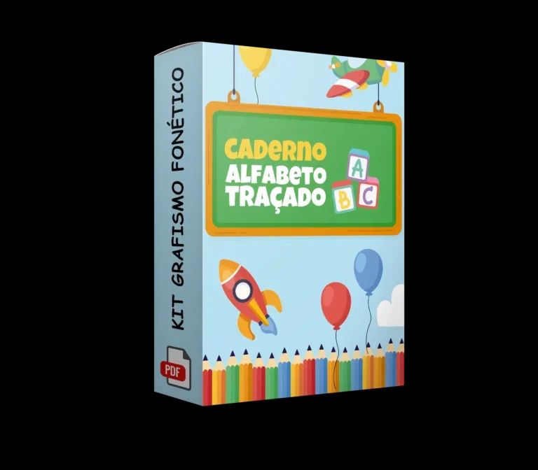 Caderno Alfabeto Traçado